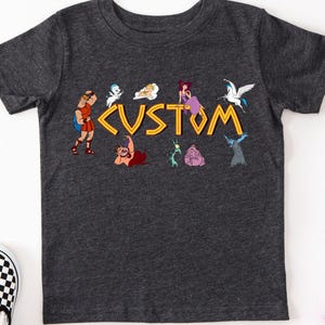 Custom Disney Birthday Shirt, Hercules Kids Birthday T-Shirt, Hercules & Pegasus Shirt, Disneyland Birthday Tee, Disneyworld Family Trip Tee image 3
