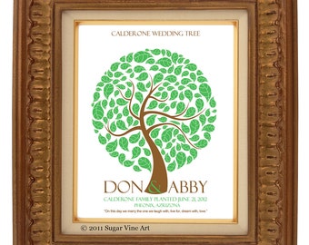 FINGERPRINT wedding GUEST TREE, Signature Wedding Tree, guest book tree wedding, Thumbprint Tree, Tree guest book, 20x30 num.109