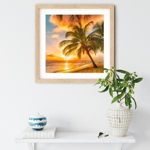 Diamond Painting Kits Beach Landscape 12x12 5D Diamond Art Kits for Adults Full Round Drill Kit Crafts Ocean Palm Tree Sunset Dail Boats DIY image 9