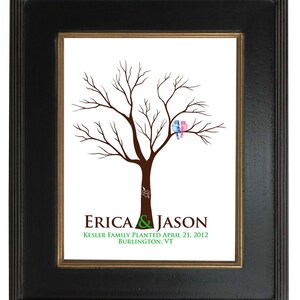 Digital THUMBPRINT TREE, printable wedding tree guest book, fingerprint guest tree file, Thumbprint Tree guest book, Wedding Poster, DIY 104