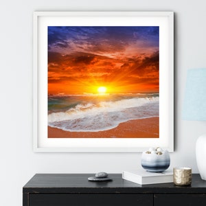 ダイヤモンドペインティングキット ビーチ風景 12x12 5D ダイヤモンドアートキット 大人用 フルラウンドドリルキット 工芸品 海 ヤシの木 夕日 ダイルボート DIY