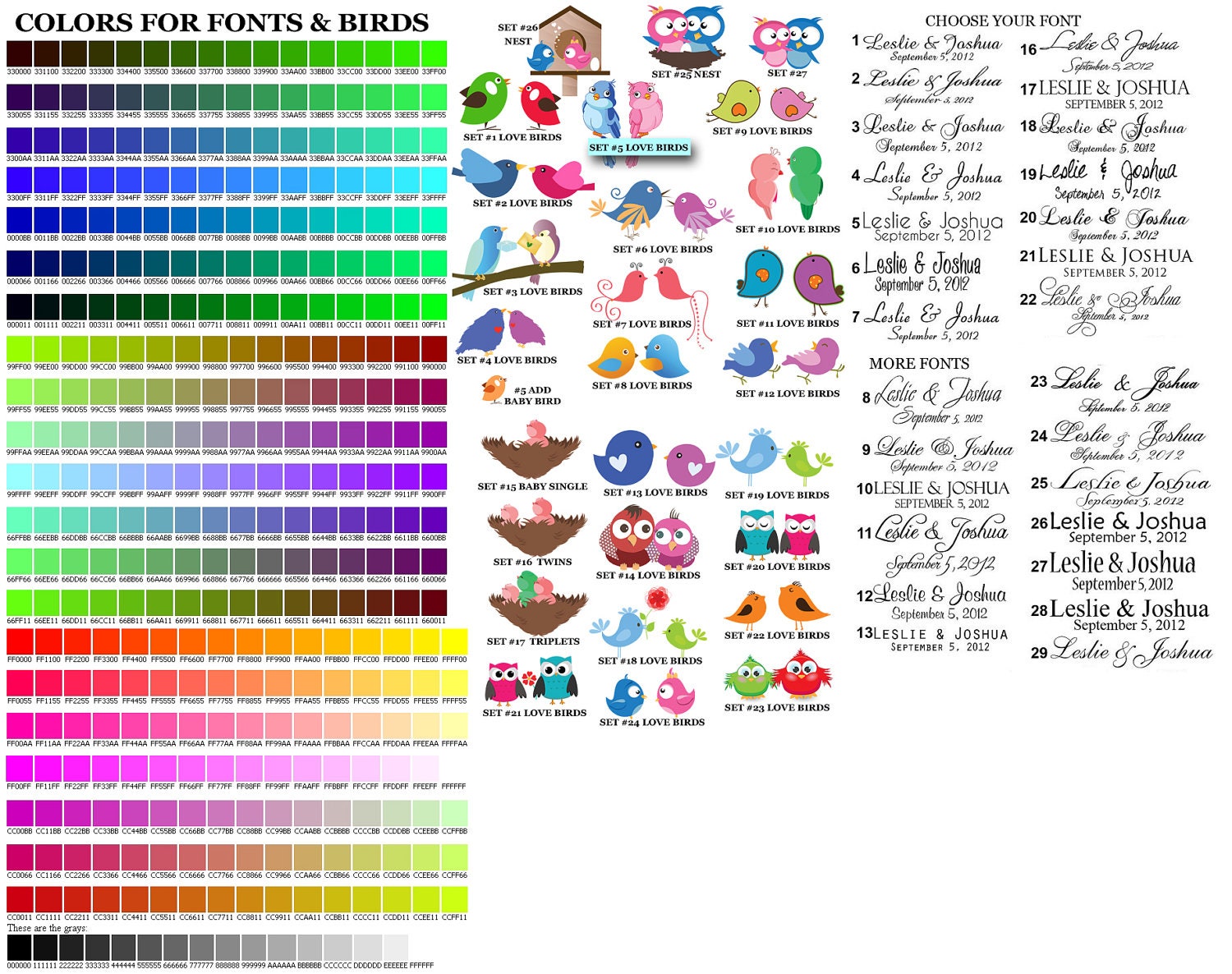 FINGERPRINT GUEST TREE Summer Signature Wedding Tree Spring - Etsy