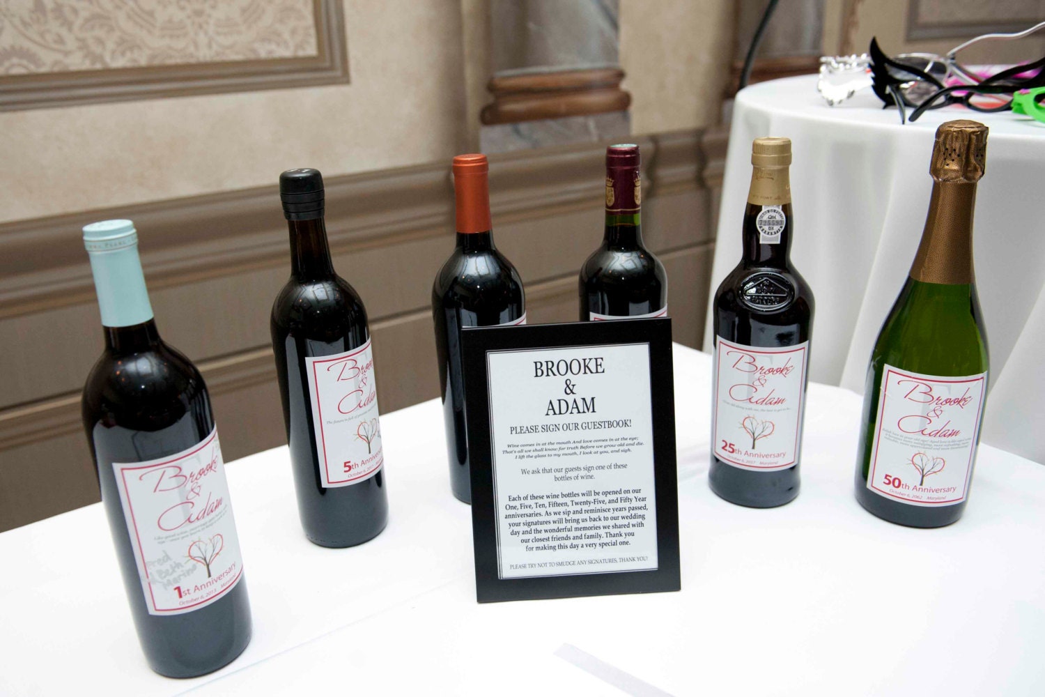 Wedding Guestbook Kit Wine Bottle Wedding Guest Book Kit ...