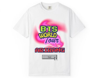 Y2K BTS-wereldtour T-shirt | Retro K-Pop-concert-T-shirt