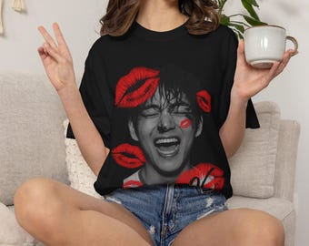 V Taehyung BTS Kisses Graphic Tee, Kpop Fan Shirt PART 2
