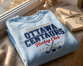 Bluza z haftem klubu hokejowego Ottawa Centaurs – League Champions Apparel