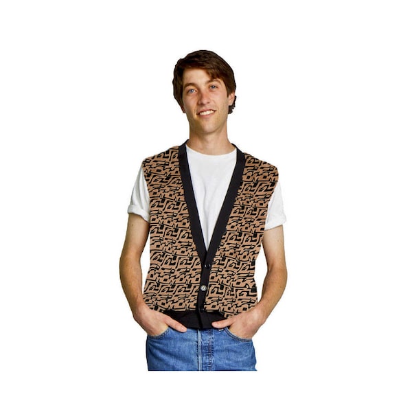 Ferris Bueller's Day Off costume Vest Save Ferris