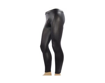 Men/'s 80/'s Heavy Metal GLAM Rock Villain Superhero Costume Spandex Stretch Pants