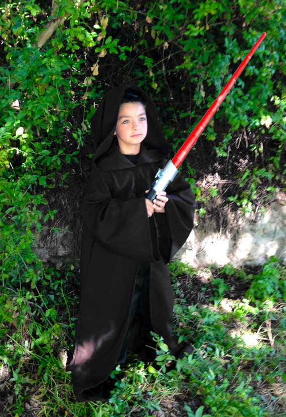 Spirit Halloween Toddler Jedi Robe - Star Wars Costume For Kids, Long Sleeves, Velcro Closure, Polyester Cotton