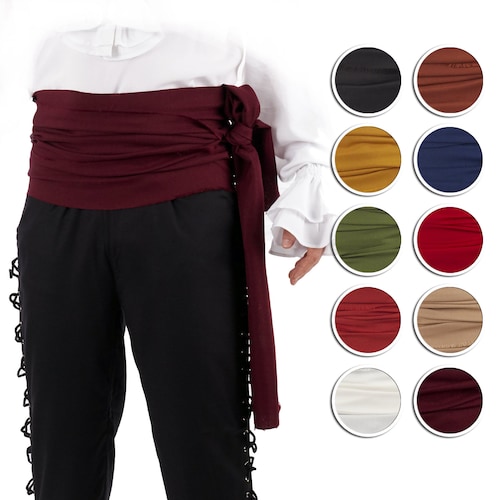Pirate Waist Sash Pirate Sash Costume Sash. Costume Costume Etsy