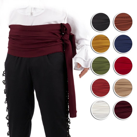 Pirate Costume Waist Sash Belt Scarf