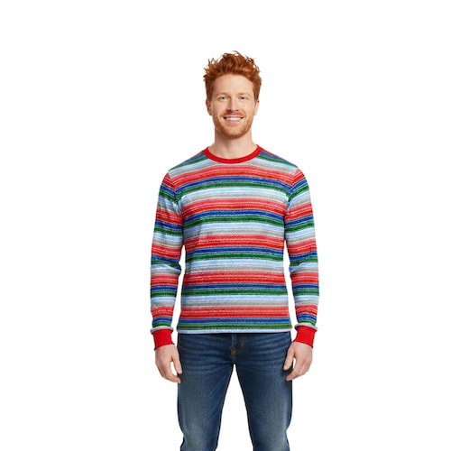 Men's Long Sleeve Good Buddy Doll Horror Striped Shirt - Etsy