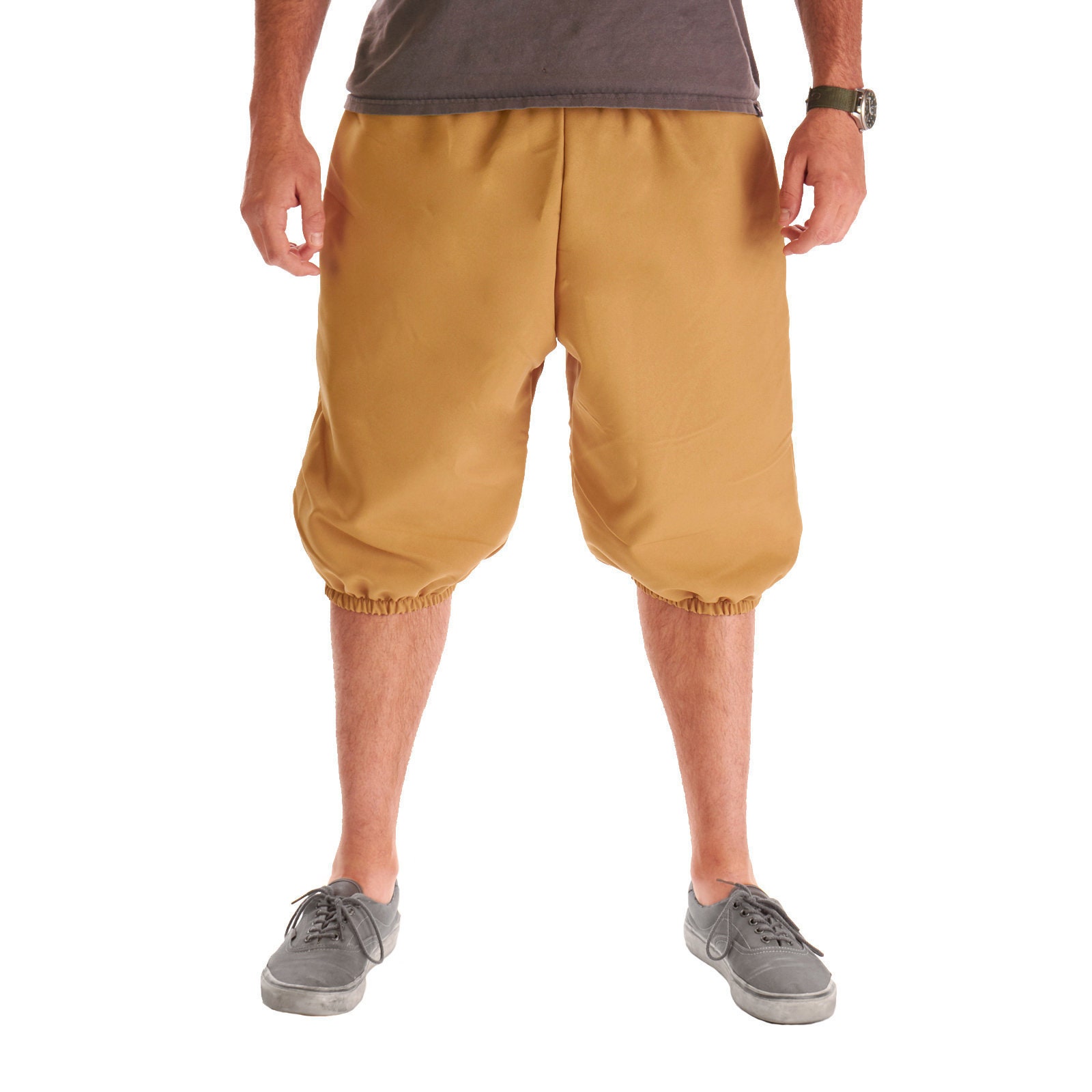 Men's Costume Knicker Pants Khaki