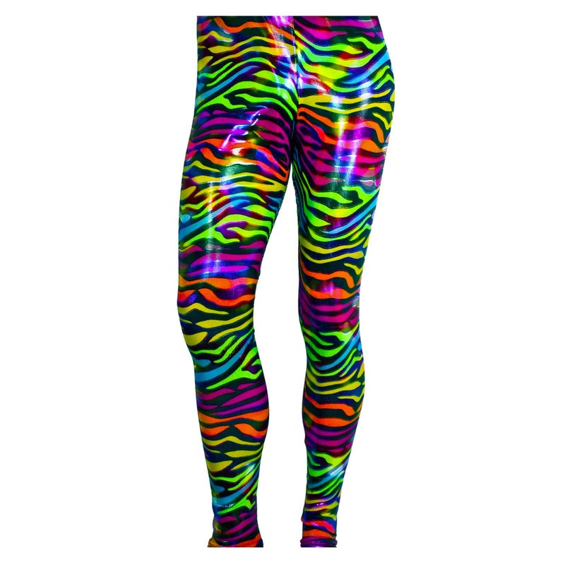 Printed Zebra Pants main image 0