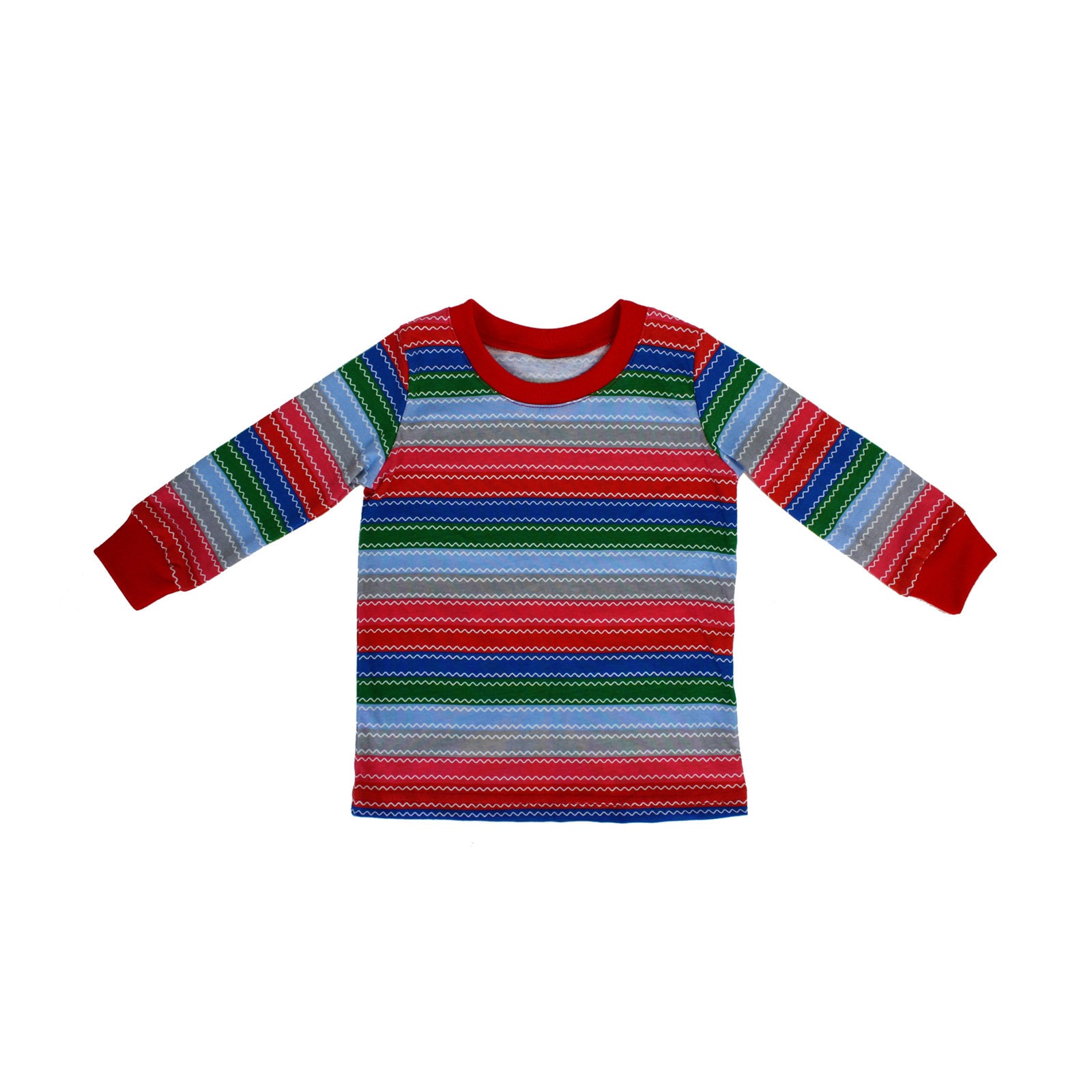 SkirtStar Toddler Baby Lil Rainbow Stripe Good Buddy Horror Shirt