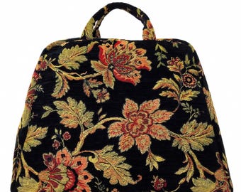 Mary Poppins Costume Victorian Style Carpet Bag Black