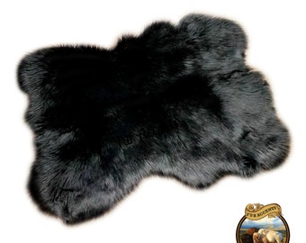 Kunstpelz dicker Shag zufällig Schaffell Akzent Teppich - weicher Plüsch stilvoll - 6 große Farben und Größen - Designer Shag Teppiche Fur Accents USA