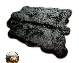 Kunstfell Rindsleder Akzent Teppich - Weich und Attraktiv - 6 Tolle Farben und Größen - Shaggy Soft - Shag - Designer Teppiche Fur Accents USA