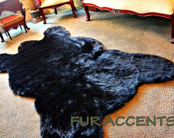 クマの毛皮のラグ - ハンドメイド - リアル - 実物大 - 高級毛皮