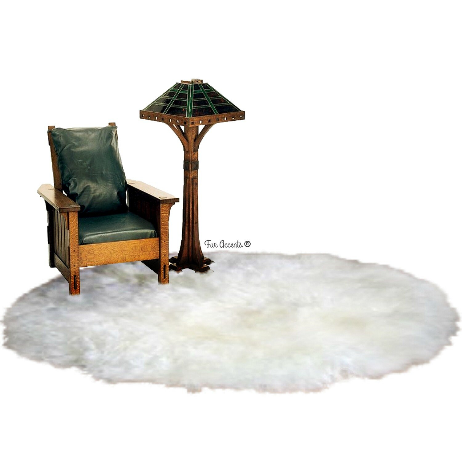 White Round Shag Rug Large Faux Sheepskin Shag Luxury Etsy