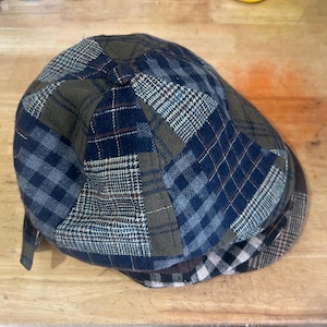 Striped plaid beret, Lady forward hat, Lady extremely beautiful Bucket hat, Girls Spring Autumn Winter Beret, Beanie, Sun Hat, Top Hat