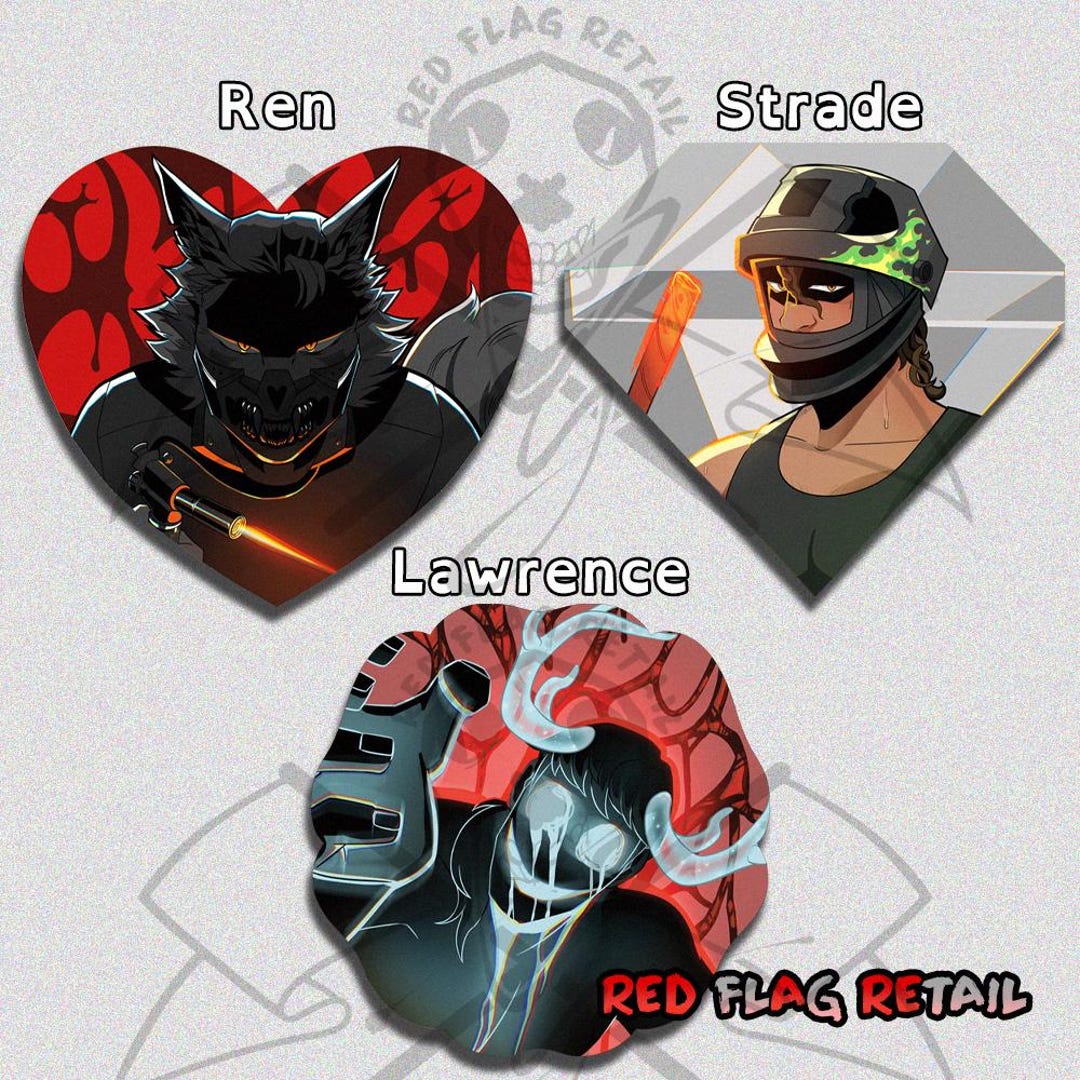 Two Faced YKMET/BTD Ren, Strade, Lawrence Double-sided Acrylic Keychain [boyfriend to Death] - Etsy