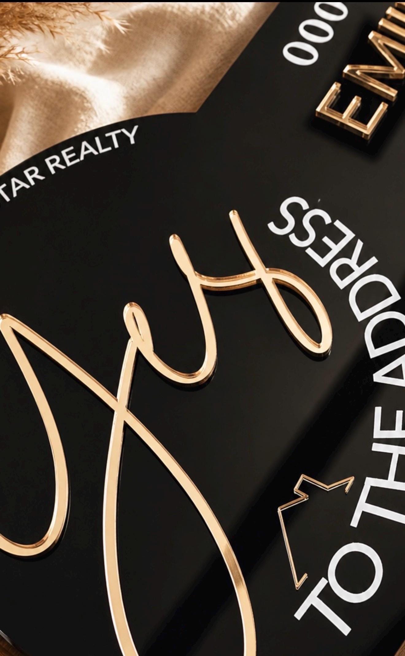 Realtor Closing Key Sign, Custom Real Estate Closing Gift, House Key ...