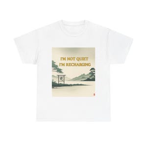 Recharge Your Spirit T-Shirt, Mindfulness and Self-Care Gift