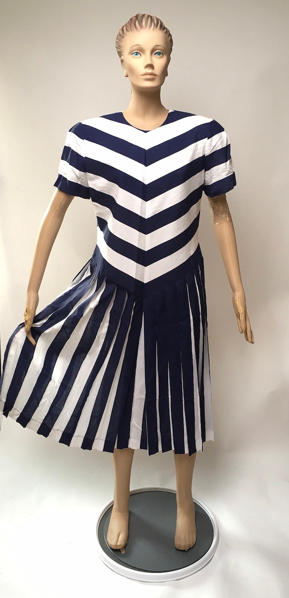 Nautical Stripe Dress Joan Sparks