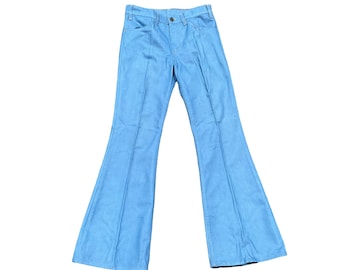 Deadstock Levi 646 Prewashed Denim 1970 Bell Bottom Jean Pant USA