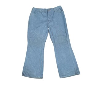 70s Wrangler Jeans Light Blue Flared image 2