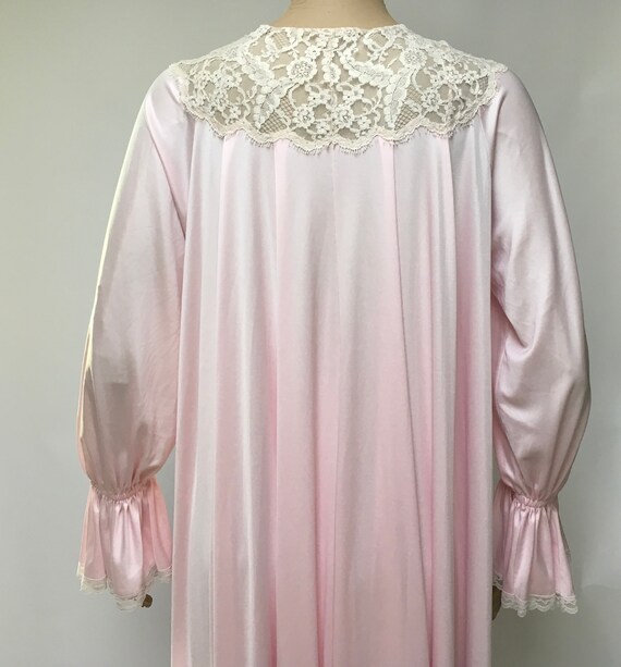 Lucie Ann Claire Sandra Pink Nightgown Robe Set Peign… - Gem
