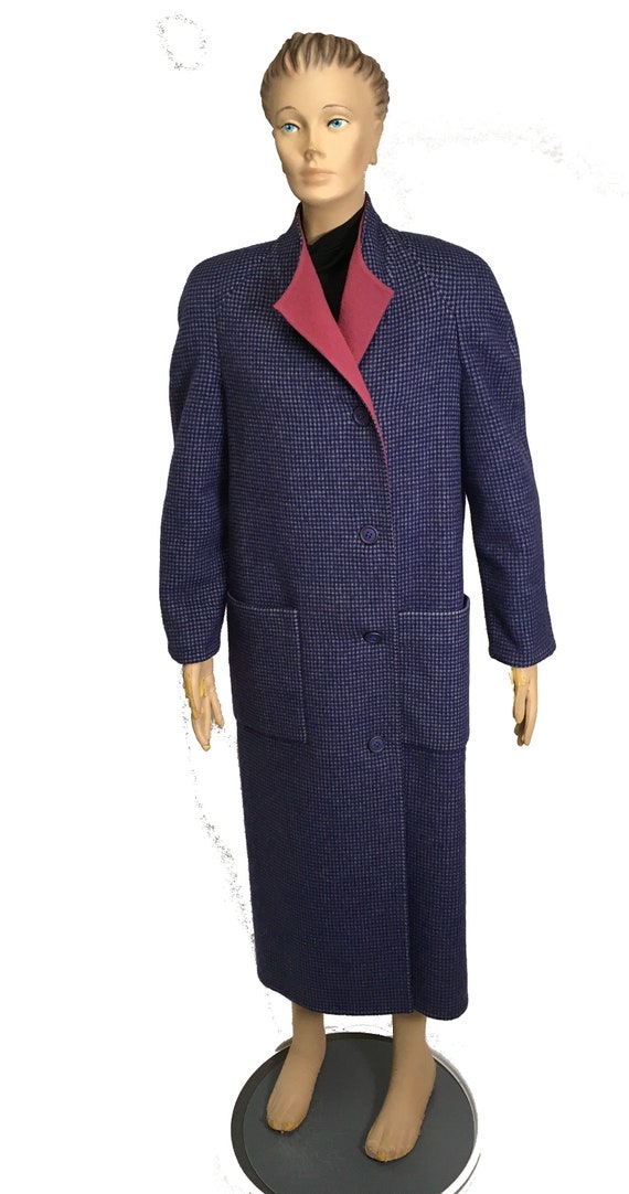 Carolina Herrera Coat Original Sample Houndstooth… - image 1