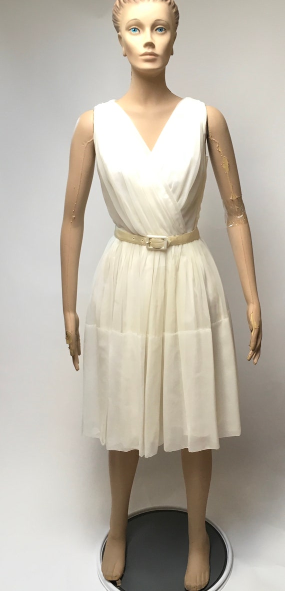 White Dress Grecian Style