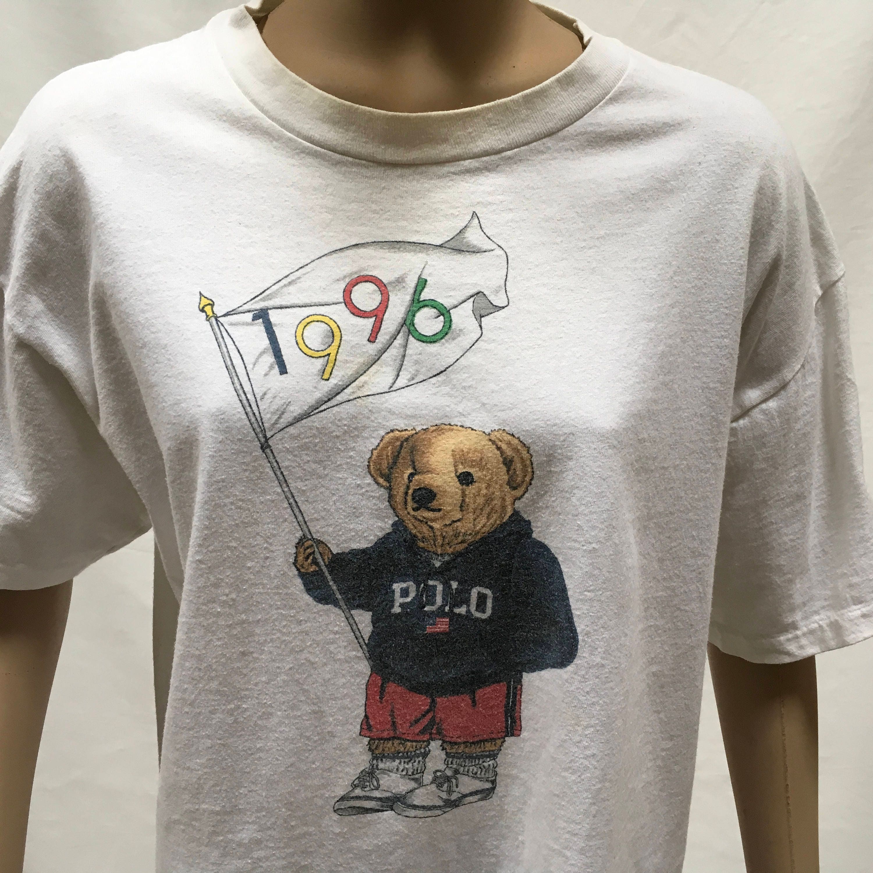 Ralph Lauren 1996 Olympics Polo Bear T Shirt - Etsy Canada