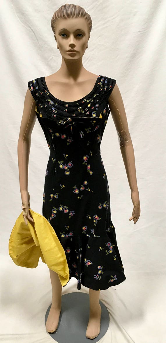 50s Mermaid Dress Fit and Flare