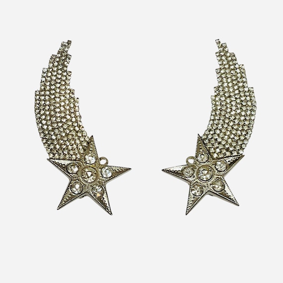 Kirks Folly Shooting Star Earrings Ear Climbers