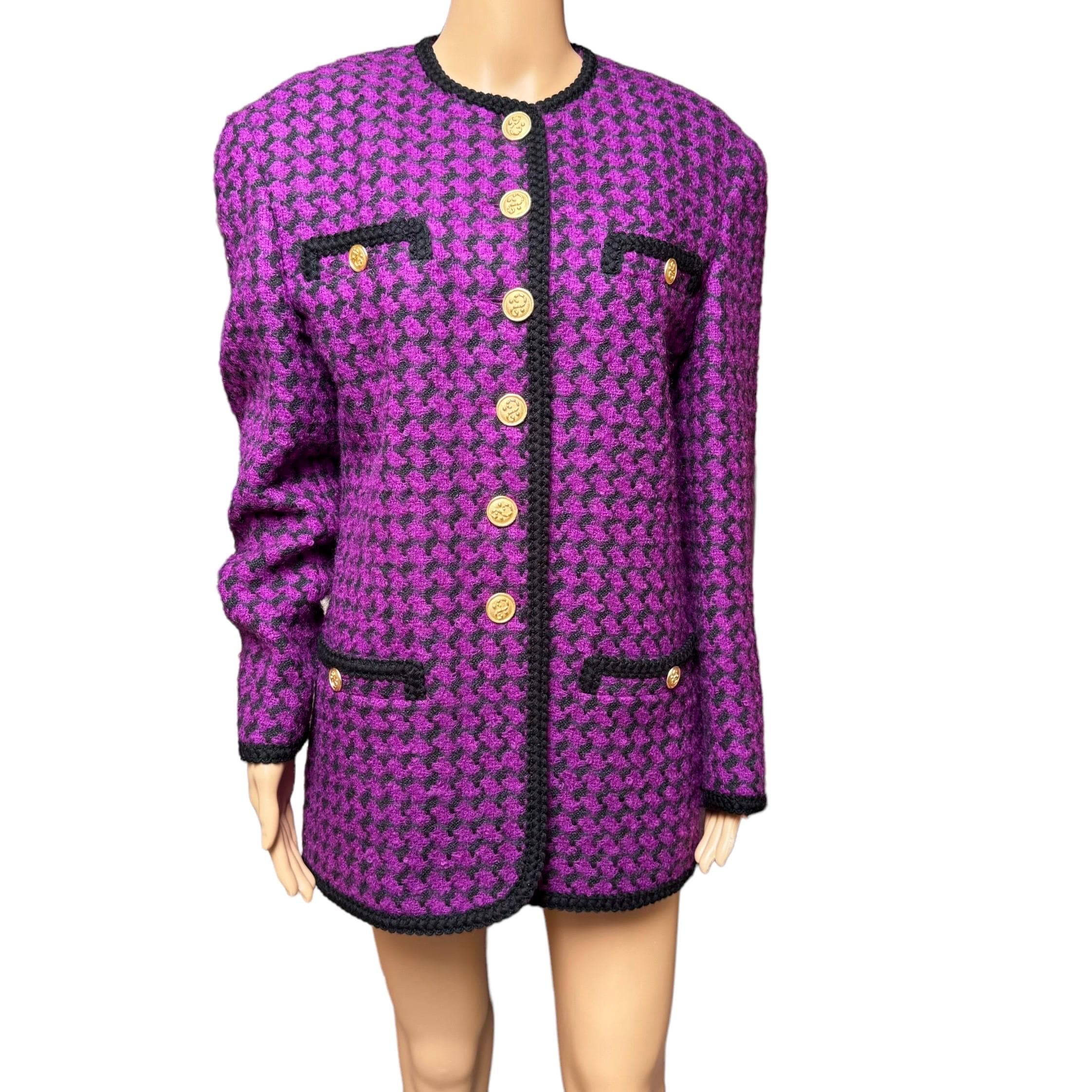 Buy Purple Houndstooth Online In India - Etsy India