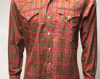 1950s Levis Big E Western Wear Shirt