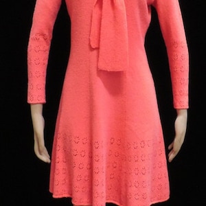 Lillie Rubin Kleid Knit Peach