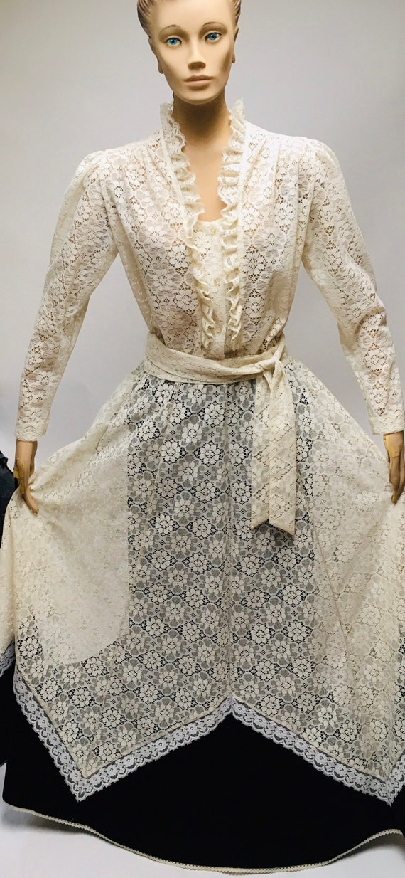 Prairie Maxi Skirt Set Modesty Dress - image 1