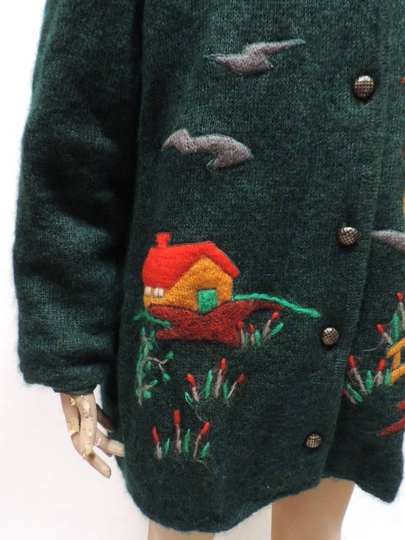 Folk Art Jacket Hand Made Austria - image 4