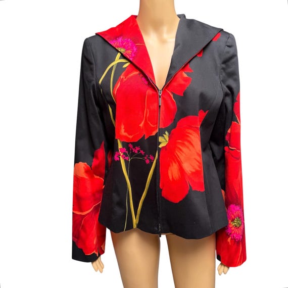 Linda Allard Ellen Tracy Blazer Jacket View 4