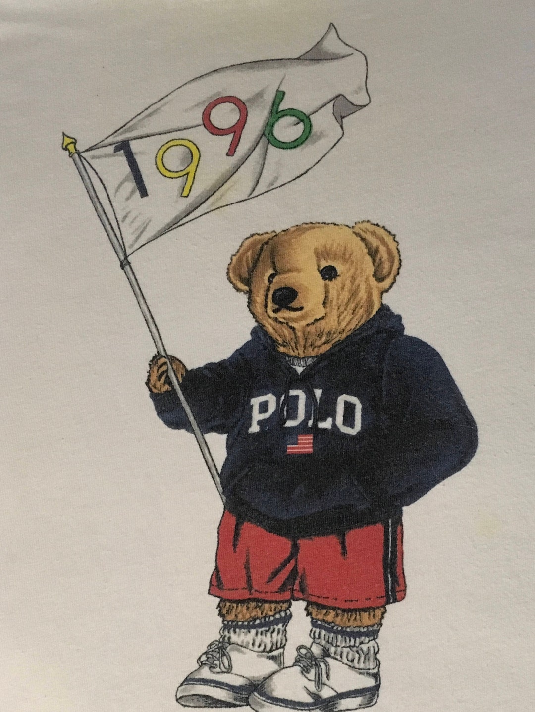 Polo by Ralph Lauren ポロベア　bear アメリカ ポロ ラルフローレン Tシャツ プリントロゴ ポロベア アメリカ製