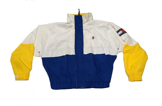 Tommy Hilfiger Windbreaker Jacket 1990s Colorblock
