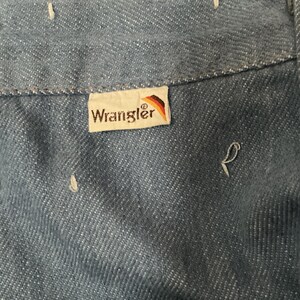 70s Wrangler Jeans Light Blue Flared image 4