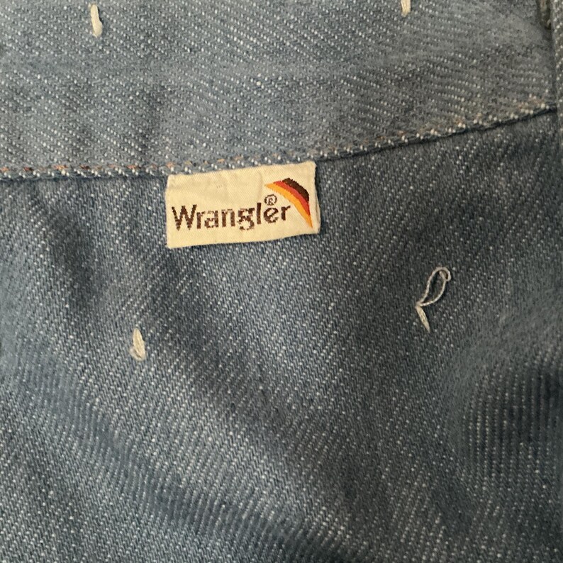 70s Wrangler Jeans Light Blue Flared image 4