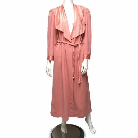 Vassarette Monika Tilley Robe Peach Velour