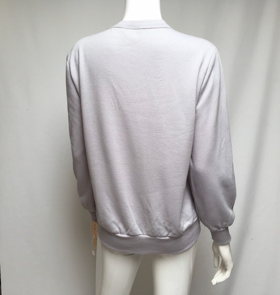 1970s Oscar DeLa Renta Acrylic Sweatshirt - image 2