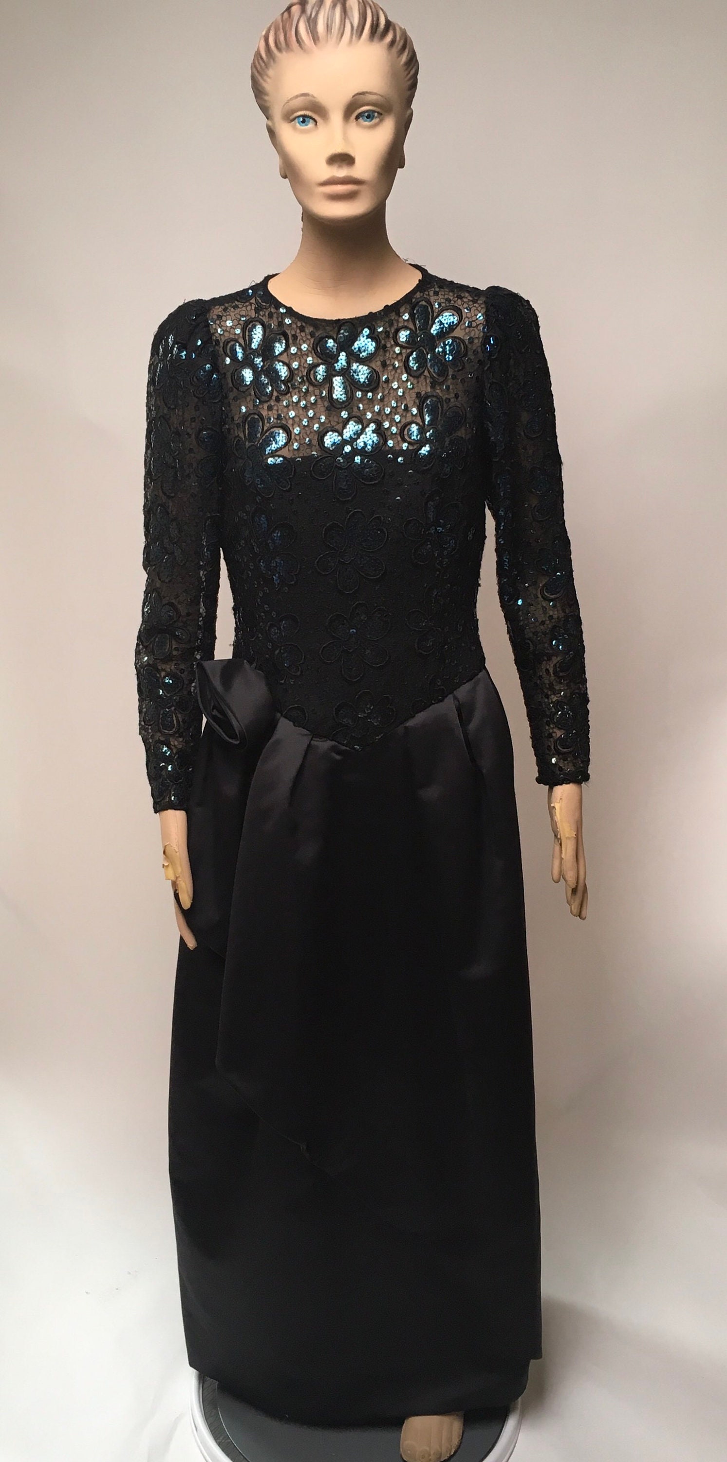 Sequin Gown Mignon Dorothy Farbo Formal - Etsy